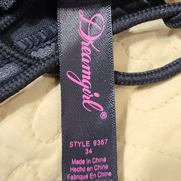 Dreamgirl faux leather venice lace corset size 34 - Picture 8 of 13